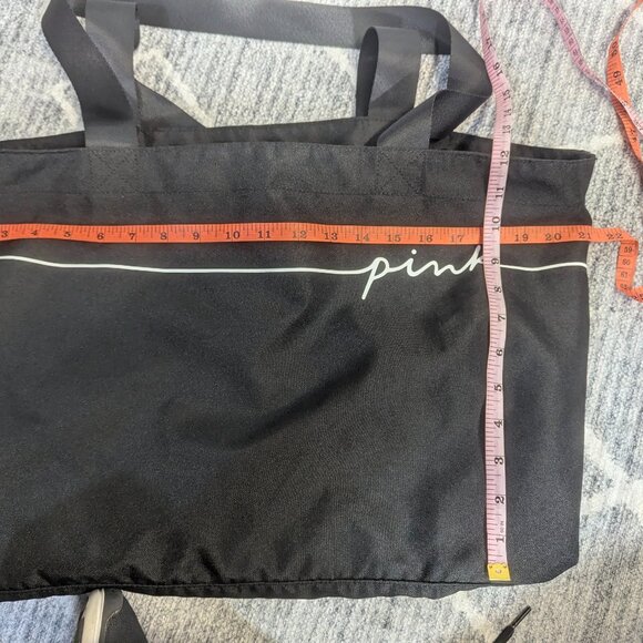 Victoria's Secret Pink Weekender Tote Bag in Black - Picture 10 of 11